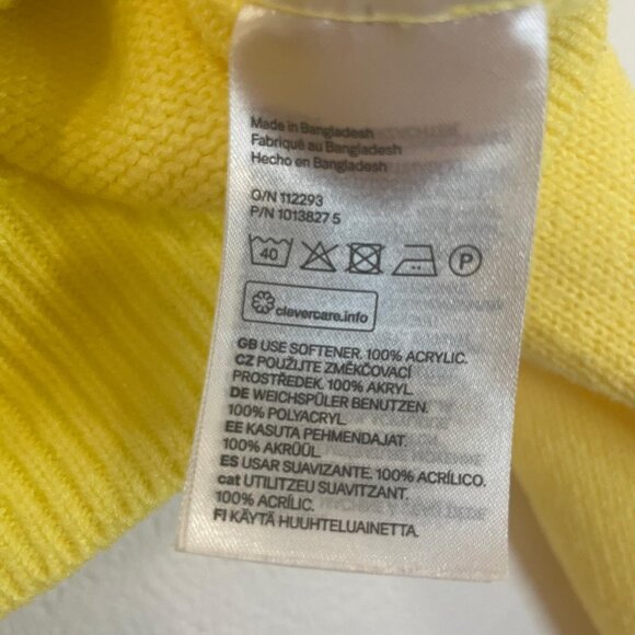 H&M Yellow Sweater XS - Picture 4 of 5